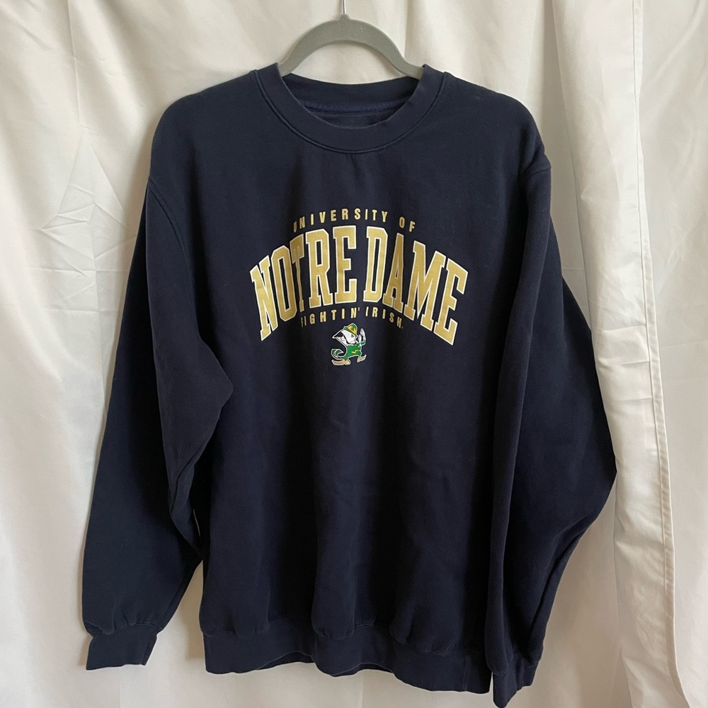 Notre Dame sweatshirt- XL- soffe Brand awesome! College